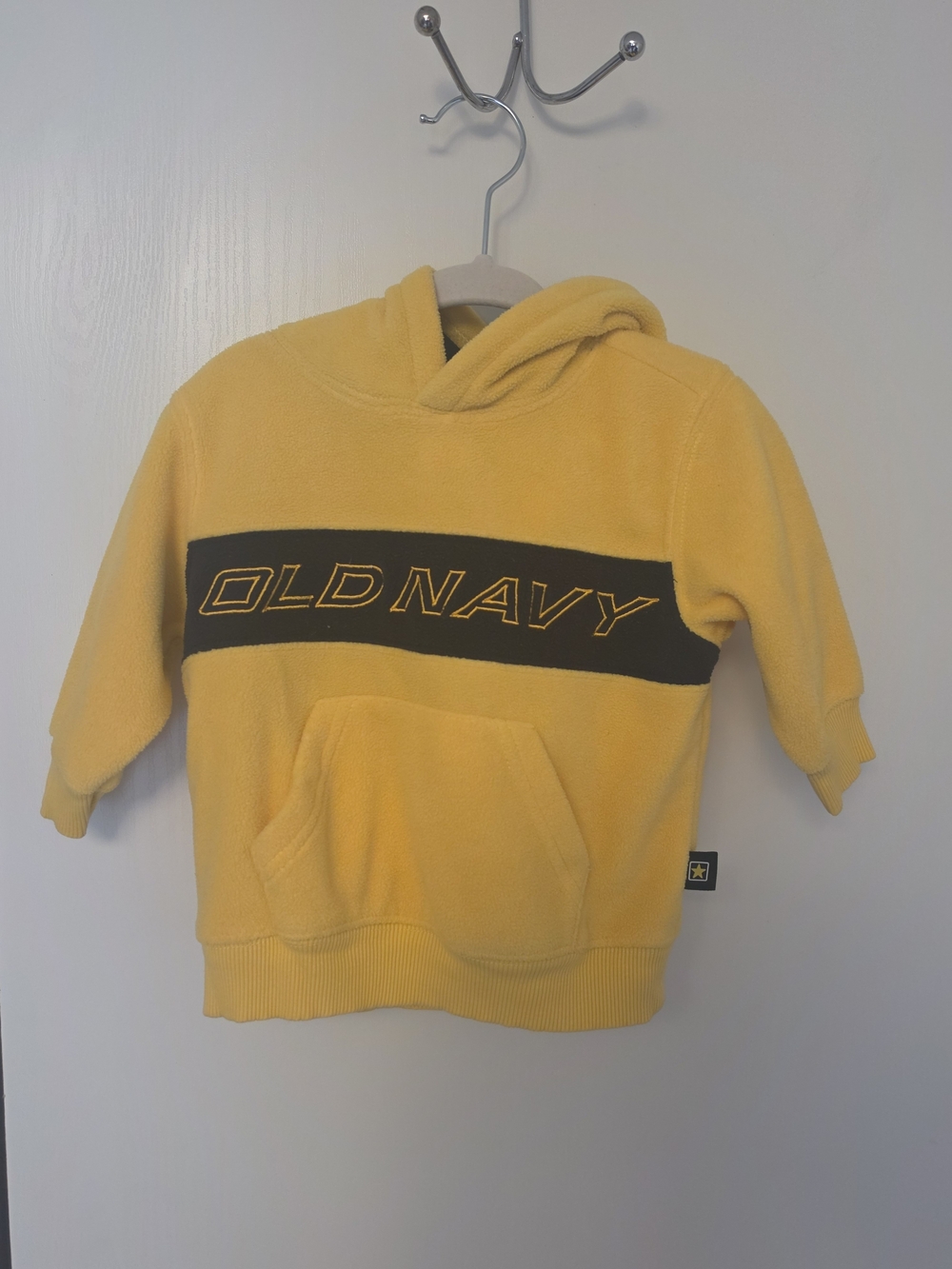 Vintage Y2K Baby Boy Old Navy Fleece Hoodie 3-6 Months